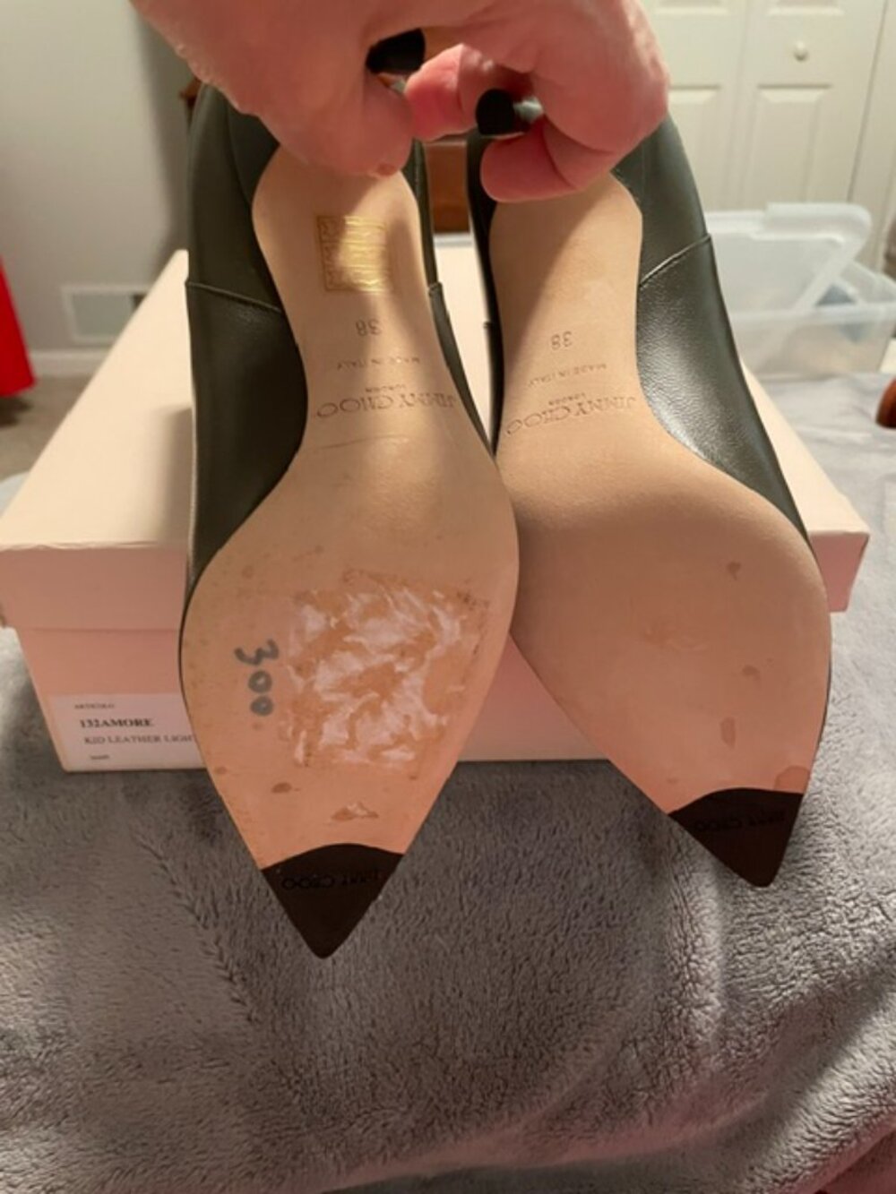 Jimmy Choo Ankle Boots Size 8 - Picture 3 of 5